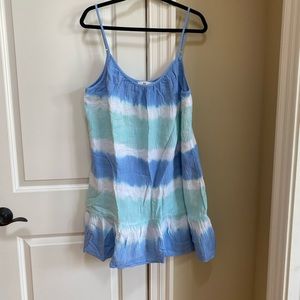 EUC Vineyard Vines Surf Tie Dye Breezy Cover Up